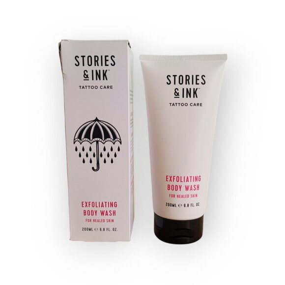Exfoliating Tattoo Care Body Wash 200ml - Stories & Ink - Picture 10 of 11